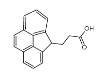 4-(2'-carboxyethyl)-4H-cyclopenta[def]phenanthrene结构式