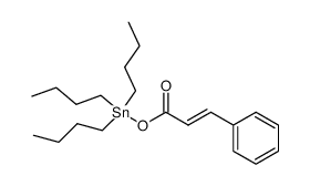 Tributyltin cinnamate structure