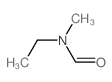 N-乙基-N-甲基-甲酰胺结构式
