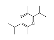 2,5-dimethyl-3,6-di(propan-2-yl)pyrazine结构式