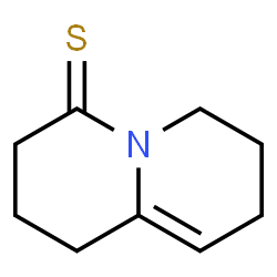 4H-Quinolizine-4-thione,1,2,3,6,7,8-hexahydro- Structure
