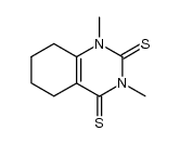 1,3-dimethyl-5,6,7,8-tetrahydro-1H-quinazoline-2,4-dithione Structure