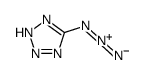 5-azido-2H-tetrazole结构式