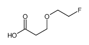 3-(2-Fluoroethoxy)propionic acid结构式