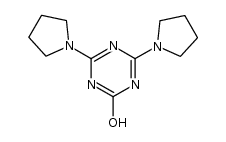 4,6-di-pyrrolidin-1-yl-1H-[1,3,5]triazin-2-one Structure