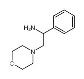 2-吗啉-4-基-1-苯乙胺结构式