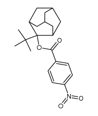 2-tert.-Butyl-2-adamantyl-p-nitrobenzoat结构式