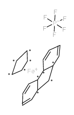 环戊二烯基(芴)铁(II)六氟磷酸盐结构式