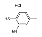 2-amino-4-methylbenzenethiol hydrochloride结构式