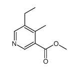 methyl 5-ethyl-4-methylpyridine-3-carboxylate Structure