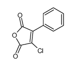 3-chloro-4-phenylfuran-2,5-dione Structure