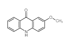 2-methoxy-10H-acridin-9-one Structure