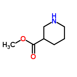 3-哌啶甲酸甲酯结构式
