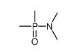 N-dimethylphosphoryl-N-methylmethanamine结构式