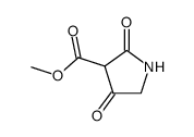 2,4-dioxo-3-Pyrrolidinecarboxylic acid Methyl ester Structure