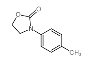2-Oxazolidinone,3-(4-methylphenyl)- Structure