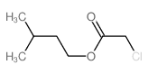 氯乙酸异戊酯结构式