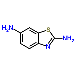 2,6-苯并噻唑二胺结构式