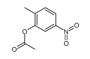 2-METHYL-5-NITROPHENYL ACETATE结构式