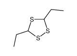 3,5-二乙基-1,2,4-三硫杂环戊烷结构式