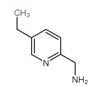 (5-乙基吡啶-2-基)甲胺结构式