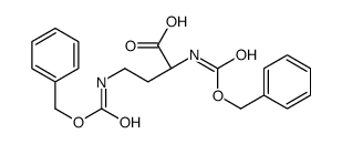 (S)-2,4-Bis(((Benzyloxy)Carbonyl)Amino)Butanoic Acid Structure