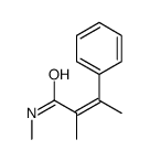 N,α,β-Trimethylcinnamamide Structure