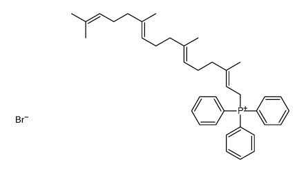 Triphenyl[(2E,6E,10E)-3,7,11,15-tetramethyl-2,6,10,14-hexadecatetraenyl]phosphonium Bromide Structure