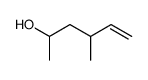 4-methylhex-5-en-2-ol结构式