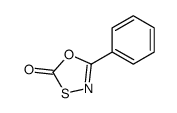5-苯基-1,3,4-氧噻唑-2-酮结构式