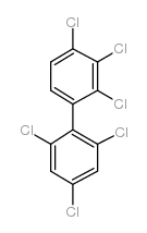 2,2',3,4,4',6'-Hexachlorobiphenyl Structure