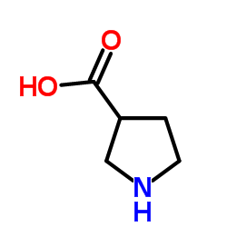 3-吡咯烷甲酸结构式
