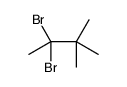 3,3-Dibromo-2,2-dimethylbutane结构式