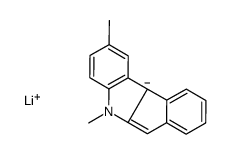 lithium,2,5-dimethyl-6H-indeno[2,1-b]indol-6-ide Structure