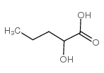 Pentanoic acid,2-hydroxy- Structure