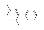 1,1-dimethyl-2-(2-methyl-1-phenylpropylidene)hydrazine Structure