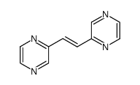trans-1,2-bis(pyrazinyl)ethylene结构式