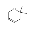 2,2,4-Trimethyl-3,6-dihydro-2H-pyran Structure