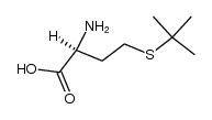 (S-tert-butyl)-homocysteine结构式