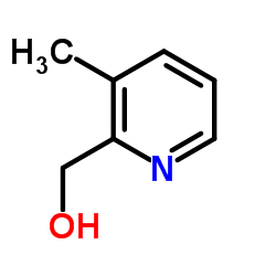 (3-甲基吡啶-2-基)甲醇结构式