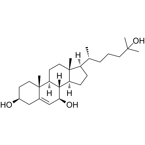 7β,25-Dihydroxycholesterol Structure