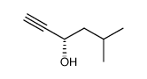 (S)-5-methyl-1-hexyn-3-ol Structure