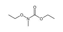 N-methyl-N-ethoxyurethane结构式