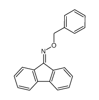 fluoren-9-one-O-(phenylmethyl)oxime结构式