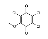 2,3,5-trichloro-6-methoxycyclohexa-2,5-diene-1,4-dione Structure