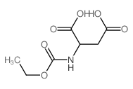 2-(ethoxycarbonylamino)butanedioic acid Structure
