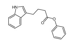 phenyl 4-(1H-indol-3-yl)butanoate Structure