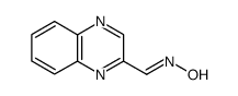 2-quinoxalinecarboxaldehyde oxime Structure