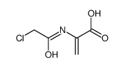 2-[(2-chloroacetyl)amino]prop-2-enoic acid Structure