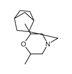 4-(3-bicyclo[2.2.1]heptanylmethyl)-2,6-dimethylmorpholine结构式